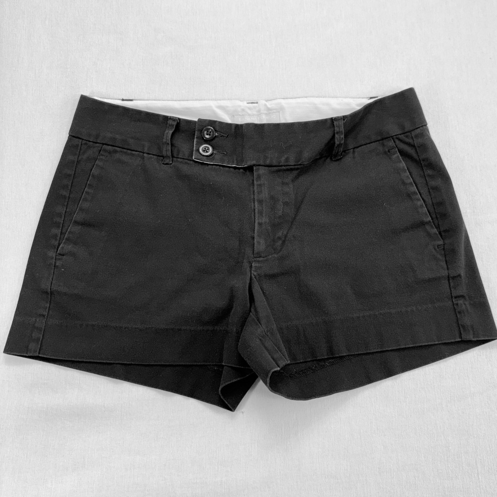 Banana Republic R Fun Short True Navy Ryan Fit Chino Shorts Size 6 (3" Inseam)